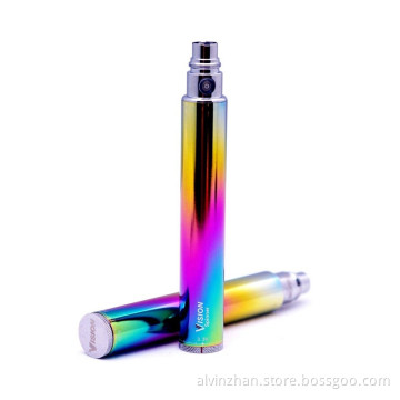 Electronic cigarette rechargeable batteries, vision spinner battery with 1300mAh capacity